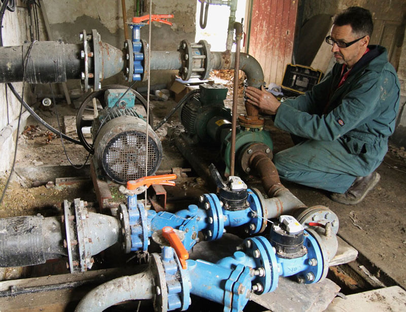 Water pump repair and maintenance Yorkshire