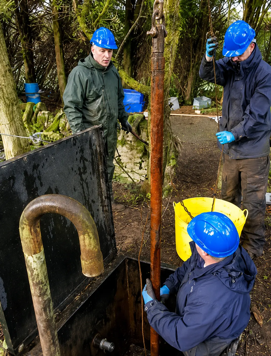 A group of experts borehole drilling A group of experts borehole drilling